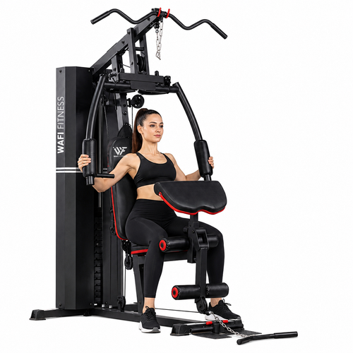 WAFI FITNESS WF-HG600-1 Multi Gym Home Fitness Station with 70KG Weight Stack | Full Body Strength Training Machine