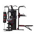 WAFI FITNESS Three Station Home Gym with Bench | WF-HG601-3B | 70KG Weight Stack